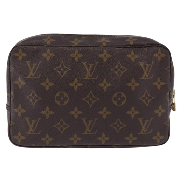 LOUIS VUITTON Monogram Trousse Toilette 23 Clutch Bag M47524 LV Auth 201893