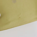 PRADA Hand Pouch Satin Yellow Gold Auth 201895-3