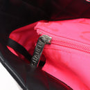CHANEL Cambon Line Matelasse Tote Bag Leather Black Silver CC Auth 201902V-14