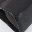 GUCCI Jackie Hand Bag Canvas Black Silver 002 1067 Auth 201904-14