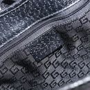 GUCCI Jackie Hand Bag Canvas Black Silver 002 1067 Auth 201904-18