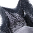 GUCCI Jackie Hand Bag Canvas Black Silver 002 1067 Auth 201904-20