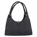 GUCCI Jackie Hand Bag Canvas Black Silver 002 1067 Auth 201904-2