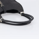 GUCCI Jackie Hand Bag Canvas Black Silver 002 1067 Auth 201904-7