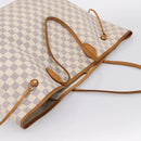 LOUIS VUITTON Damier Azur Neverfull GM Tote Bag N41360 LV Auth 201906-6