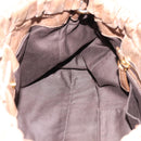 Miu Miu Hand Bag Vitellolux 2way Brown Gold Auth 201908-20