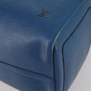 LOUIS VUITTON Epi Keepall 45 Boston Bag Blue M42975 LV Auth 201910-10