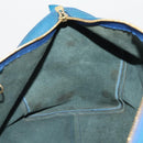 LOUIS VUITTON Epi Keepall 45 Boston Bag Blue M42975 LV Auth 201910-20