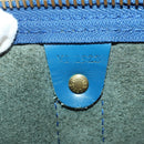 LOUIS VUITTON Epi Keepall 45 Boston Bag Blue M42975 LV Auth 201910-21