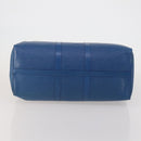 LOUIS VUITTON Epi Keepall 45 Boston Bag Blue M42975 LV Auth 201910-9
