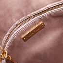 Miu Miu Matelasse Backpack Leather Pink Gold Auth 201912V-18