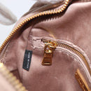 Miu Miu Matelasse Backpack Leather Pink Gold Auth 201912V-22