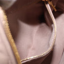 Miu Miu Matelasse Backpack Leather Pink Gold Auth 201912V-23