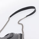 Stella MacCartney Chain Falabella Box Bag Leather 2way Black 455137 Auth 201913V-10