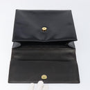 CHANEL Chain Hand Bag Patent leather Black Gold CC Auth 201914V-17