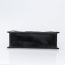 CHANEL Chain Hand Bag Patent leather Black Gold CC Auth 201914V-5