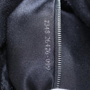 FENDI Mamma Baguette Shoulder Bag Wool Black Silver Auth 201915V-11