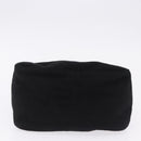 FENDI Mamma Baguette Shoulder Bag Wool Black Silver Auth 201915V-5