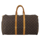 LOUIS VUITTON Monogram Keepall 45 Boston Bag M41428 LV Auth 201917-2