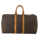 LOUIS VUITTON Monogram Keepall 45 Boston Bag M41428 LV Auth 201917-3