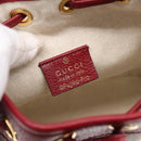 GUCCI GUCCI × Doraemon Micro GG Supreme Bag PVC Beige Gold 647801 Auth 201921SAM-10