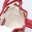 GUCCI GUCCI × Doraemon Micro GG Supreme Bag PVC Beige Gold 647801 Auth 201921SAM-17