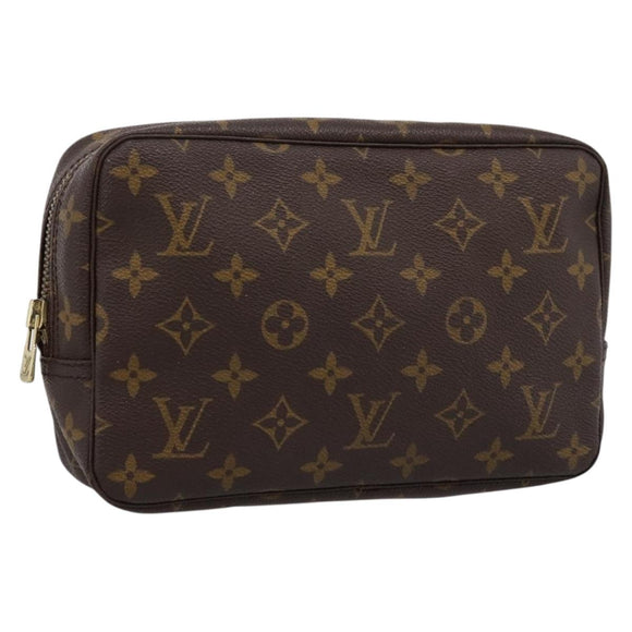 LOUIS VUITTON Monogram Trousse Toilette 23 Clutch Bag M47524 LV Auth 201922A