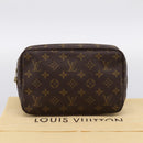 LOUIS VUITTON Monogram Trousse Toilette 23 Clutch Bag M47524 LV Auth 201922A-17