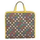 GUCCI GG Supreme Children's Hand Bag PVC Beige 605614 Auth 201926V-2