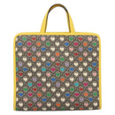 GUCCI GG Supreme Children's Hand Bag PVC Beige 605614 Auth 201926V-3