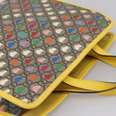GUCCI GG Supreme Children's Hand Bag PVC Beige 605614 Auth 201926V-6