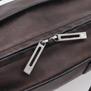 LOEWE Amazona 36 Hand Bag Leather Bronze Silver Auth 201931V-17