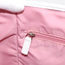 Christian Dior Trotter Canvas Tote Bag Pink Silver Auth 201935A-18