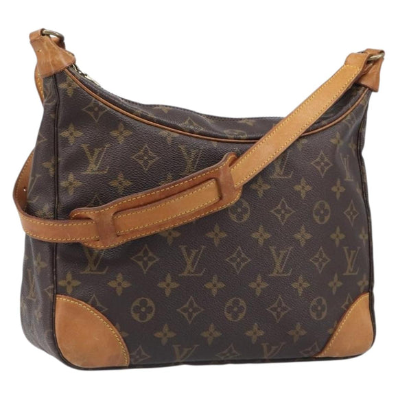 LOUIS VUITTON Monogram Boulogne 30 Shoulder Bag M51265 LV Auth 201936