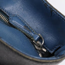 FENDI Monster Tote Bag Leather Black Silver Auth 201937-16
