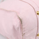 Miu Miu Tote Bag Patent leather Pink Gold Auth 201938-14