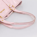 Miu Miu Tote Bag Patent leather Pink Gold Auth 201938-7