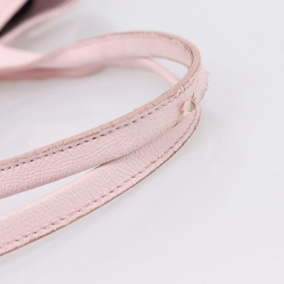 Miu Miu Tote Bag Patent leather Pink Gold Auth 201938