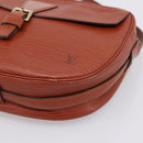 LOUIS VUITTON Epi Jeune FilleMM Shoulder Bag Brown M52153 LV Auth 201943-15