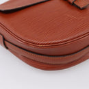 LOUIS VUITTON Epi Jeune FilleMM Shoulder Bag Brown M52153 LV Auth 201943-16
