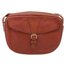 LOUIS VUITTON Epi Jeune FilleMM Shoulder Bag Brown M52153 LV Auth 201943-13