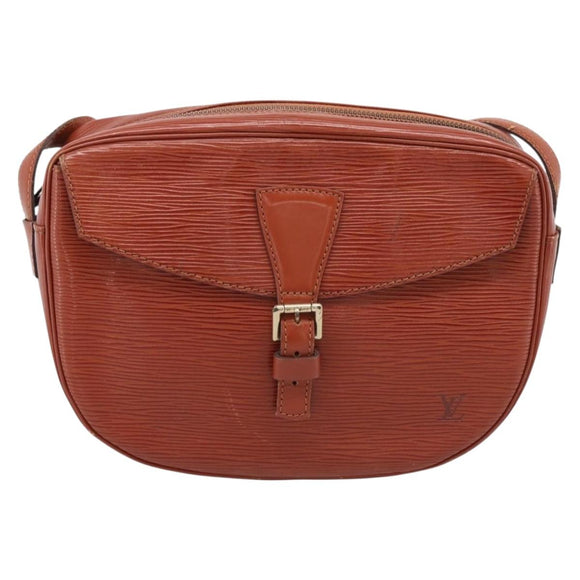 LOUIS VUITTON Epi Jeune FilleMM Shoulder Bag Brown M52153 LV Auth 201943