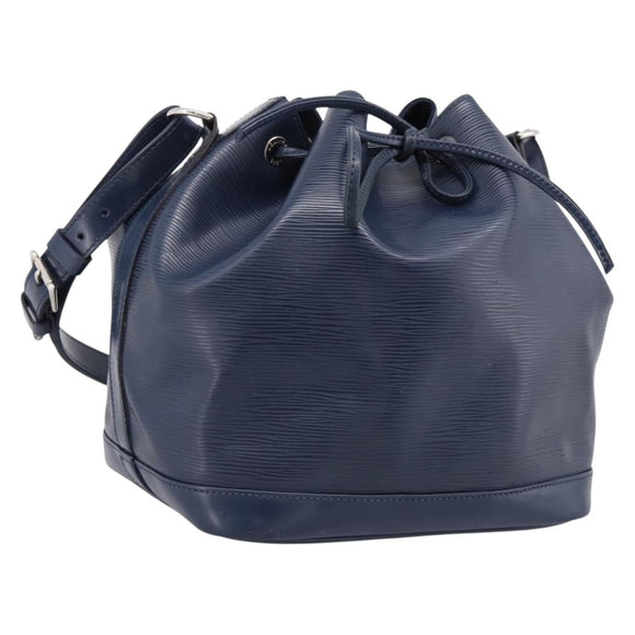 LOUIS VUITTON Epi Petit Noe Shoulder Bag Indigo M40675 LV Auth 201946A