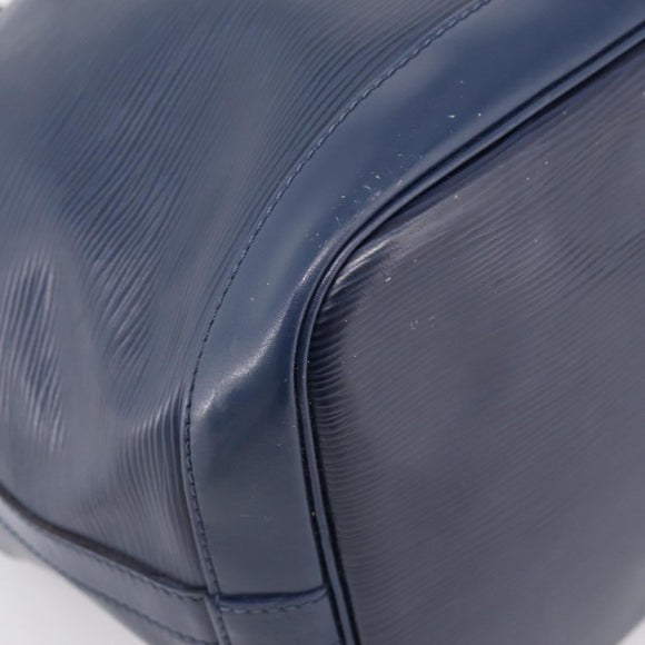 LOUIS VUITTON Epi Petit Noe Shoulder Bag Indigo M40675 LV Auth 201946A