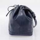 LOUIS VUITTON Epi Petit Noe Shoulder Bag Indigo M40675 LV Auth 201946A-4