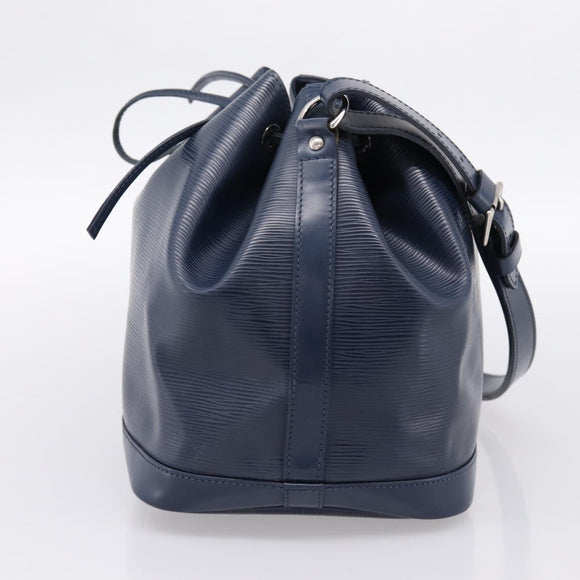 LOUIS VUITTON Epi Petit Noe Shoulder Bag Indigo M40675 LV Auth 201946A