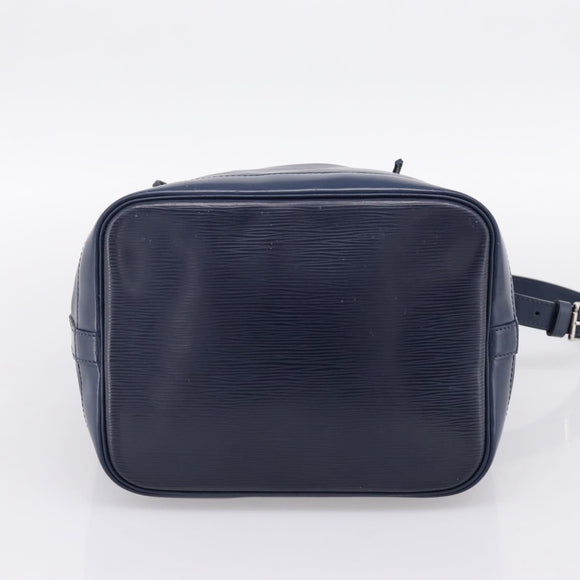 LOUIS VUITTON Epi Petit Noe Shoulder Bag Indigo M40675 LV Auth 201946A