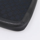 GUCCI GG Canvas Shoulder Bag Black Gold 001 4142 Auth 201947A-15