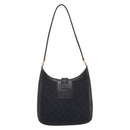 GUCCI GG Canvas Shoulder Bag Black Gold 001 4142 Auth 201947A-2