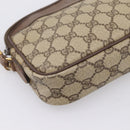 GUCCI GG Supreme Shoulder Bag PVC Leather Beige Gold 007 14 6428 Auth 201948-15